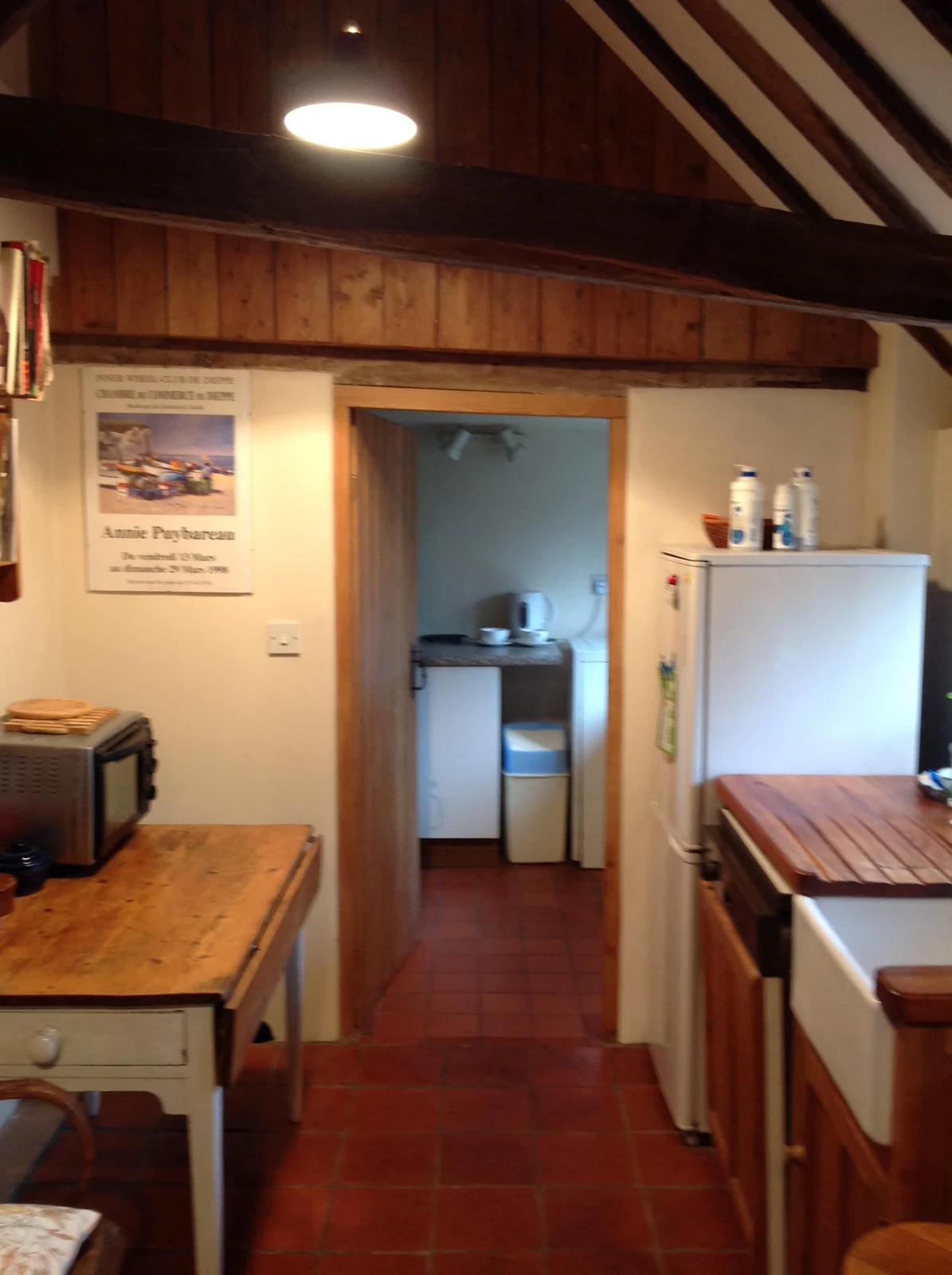 A brighter kitchen, before