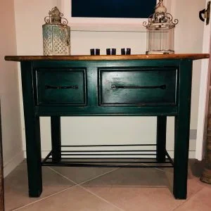Wooden Butchers Table