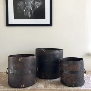 Iron Pots set of 3